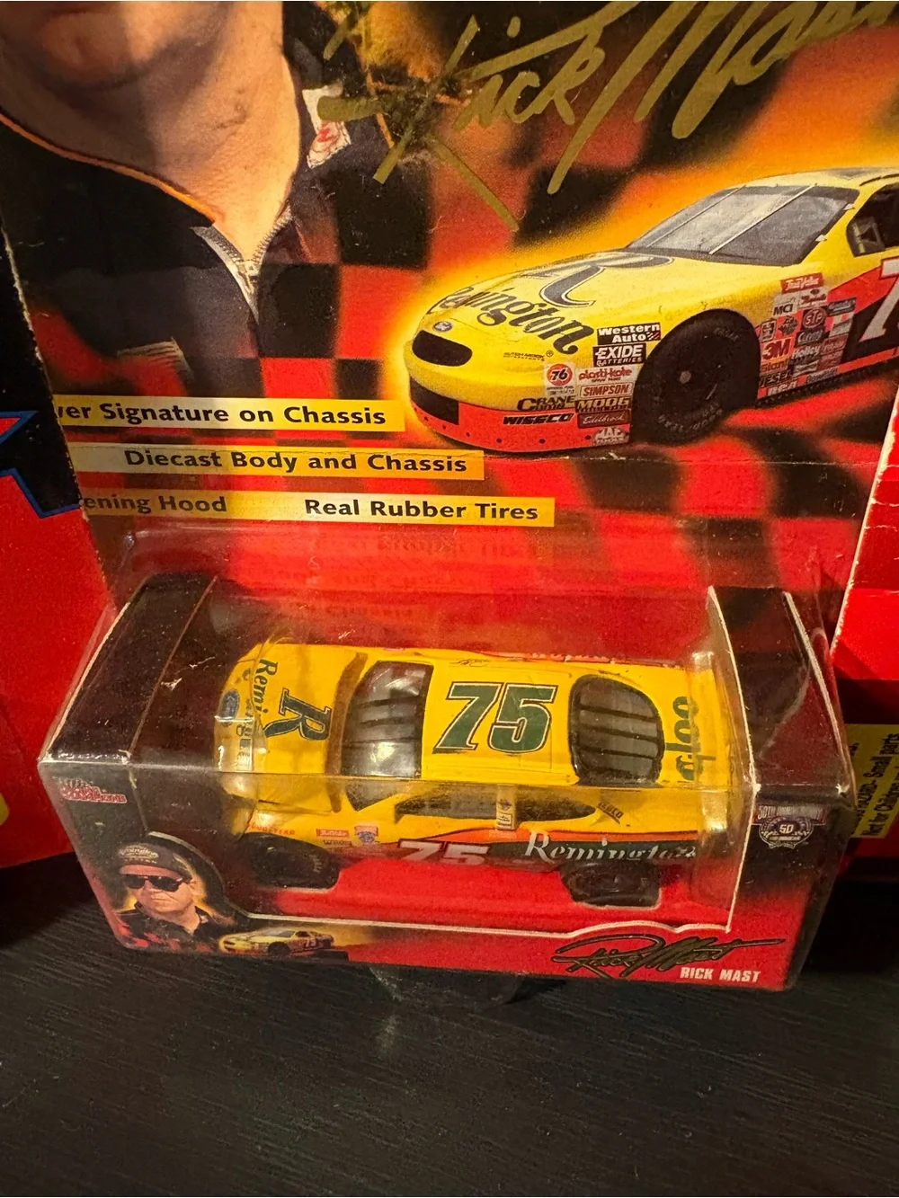 3pc Rick Mast Toy Cars - Yellow/camo